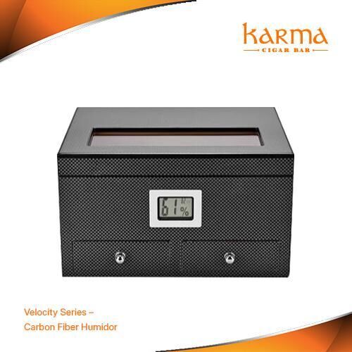 Velocity Series – Carbon Fiber Humidor