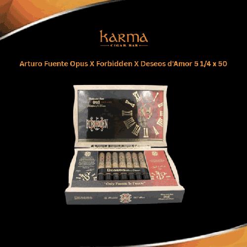 Arturo Fuente Opus X Forbidden X Deseos dAmor