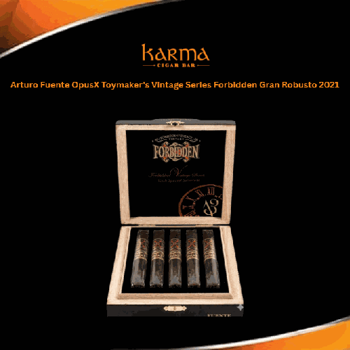 Arturo Fuente OpusX Toymakers Vintage Series Forbidden Gran Robusto 2021